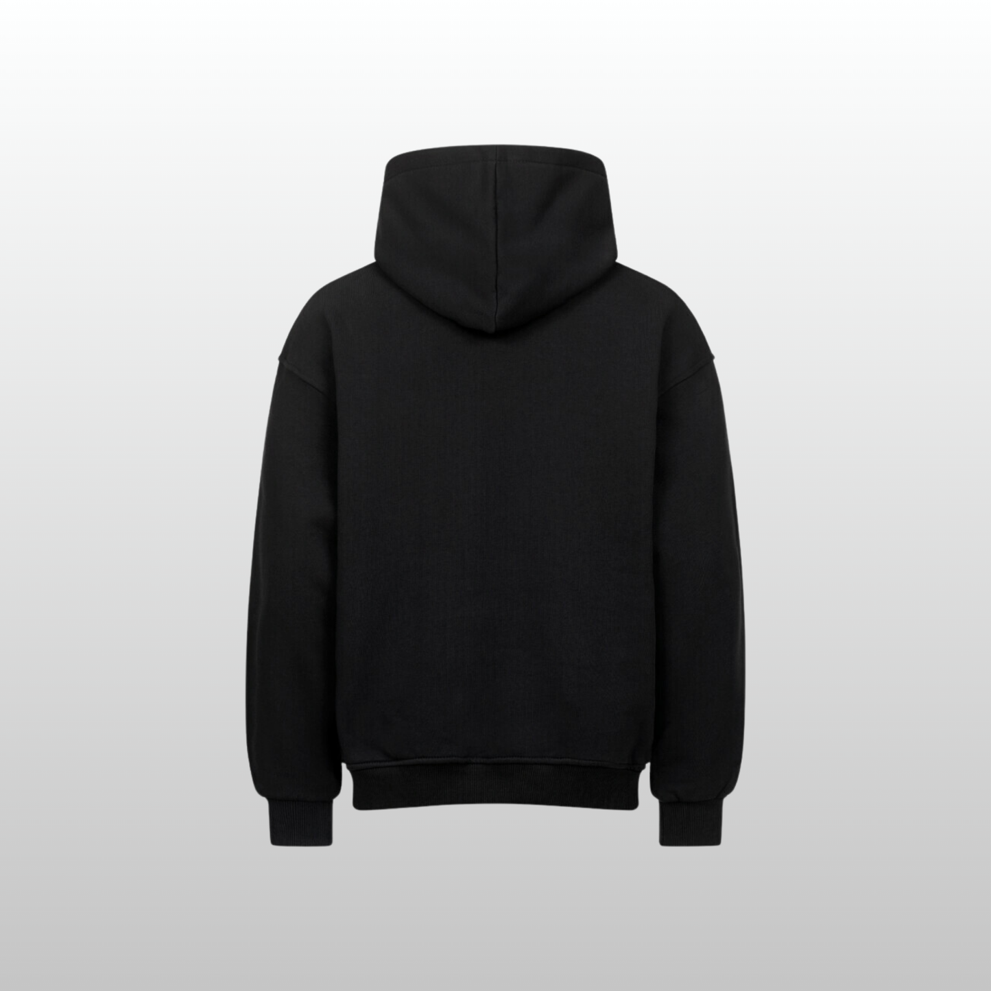 All BLACK Oversized Hoodie
