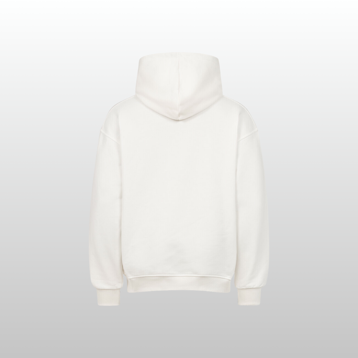 All WHITE Oversized Hoodie